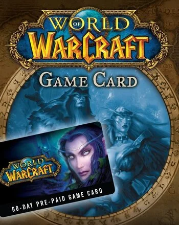 World of Warcraft Time Card Prepaid 60 Days Battle.net Europe