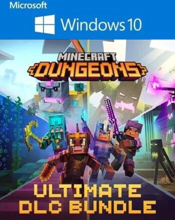 Minecraft Dungeons Ultimate DLC Bundle Microsoft Store Key Global