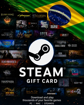Steam Gift Card Brazil