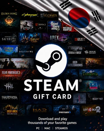 Steam Gift Card South Korea