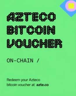 Azteco Bitcoin On-Chain Voucher