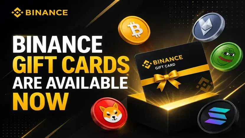 Binance Gift Cards now available