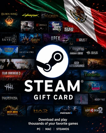 Steam Gift Card Mexico