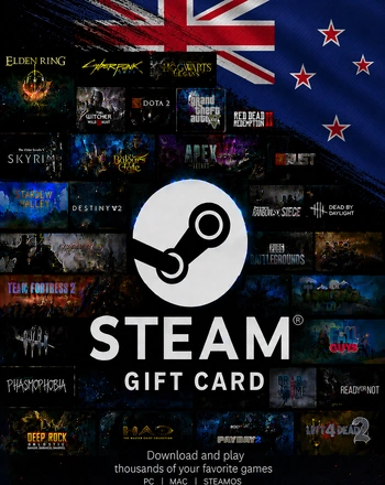 Steam Gift Card New Zealand