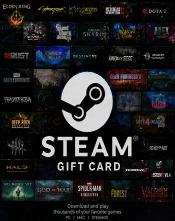 Steam Gift Cards