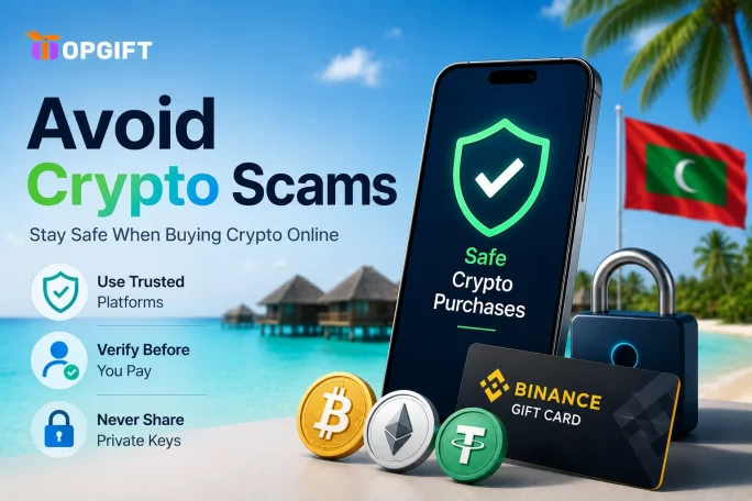 How to avoid crypto scams when buying crypto online in Maldives