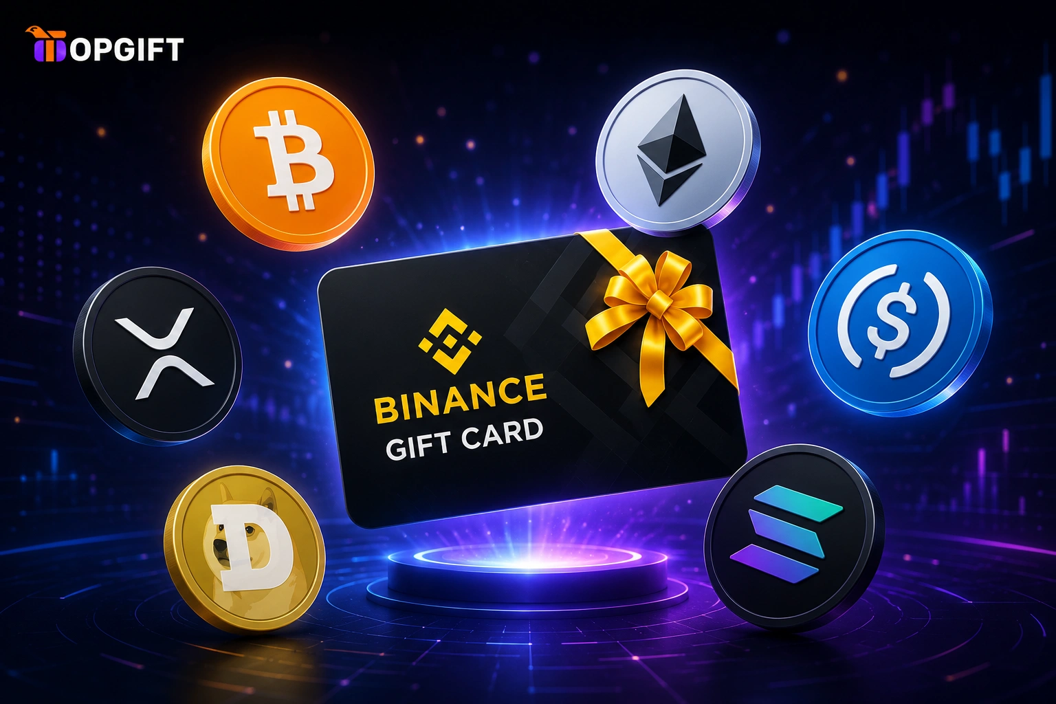 Choosing the best crypto to buy with a gift card in 2026