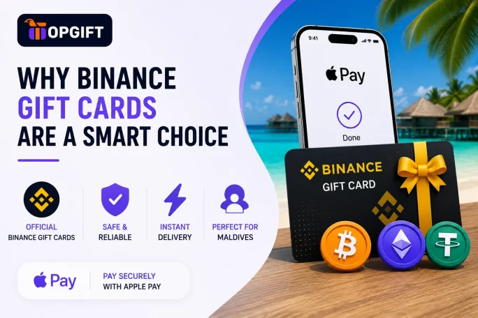 Using Binance Gift Cards with Apple Pay to buy crypto in Maldives