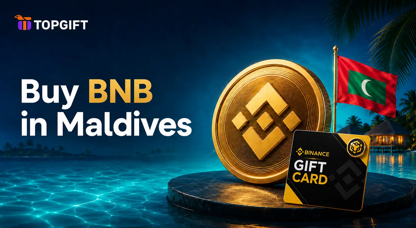 Buy BNB in Maldives using Binance Gift Cards