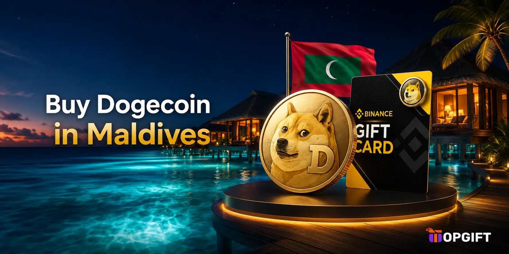 Buy Dogecoin in Maldives using Binance Gift Cards