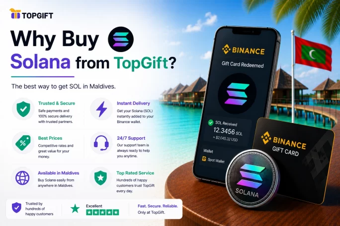 Buying Solana in Maldives from TopGift