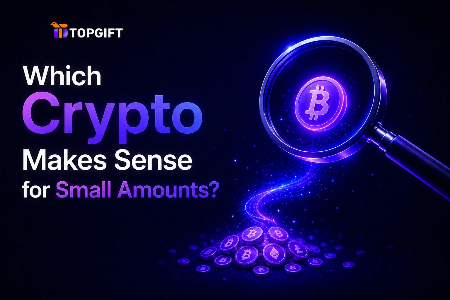 Which crypto makes sense for small amounts