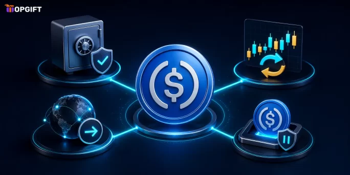 Ways to use USDC after redeeming a Binance Gift Card