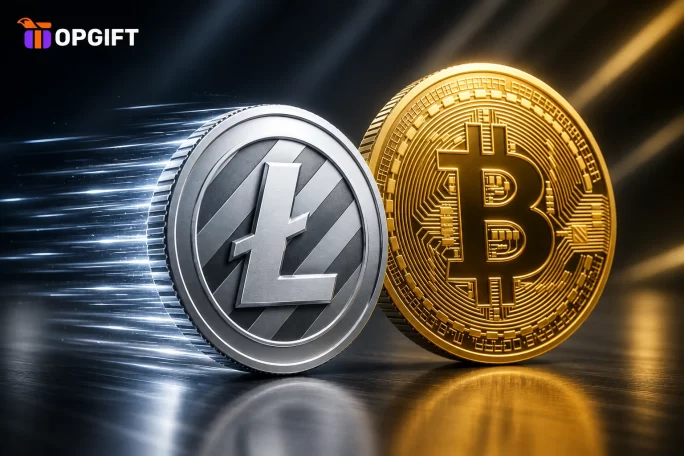 Litecoin as digital silver next to Bitcoin gold