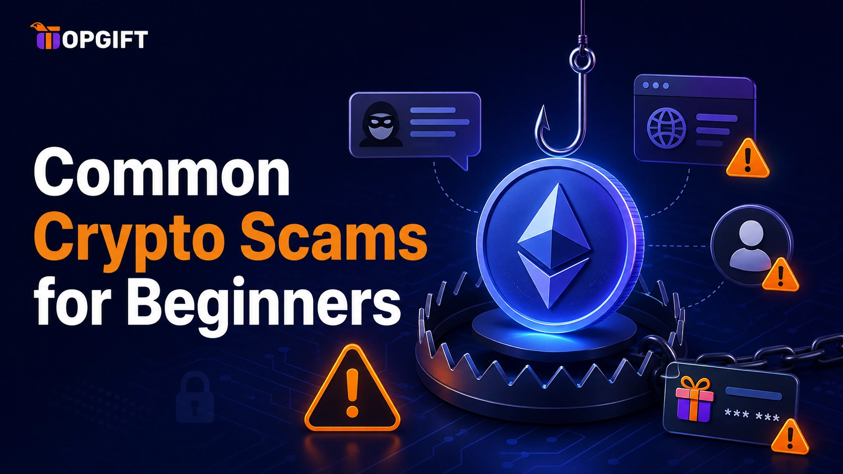 Common crypto scams aimed at beginners