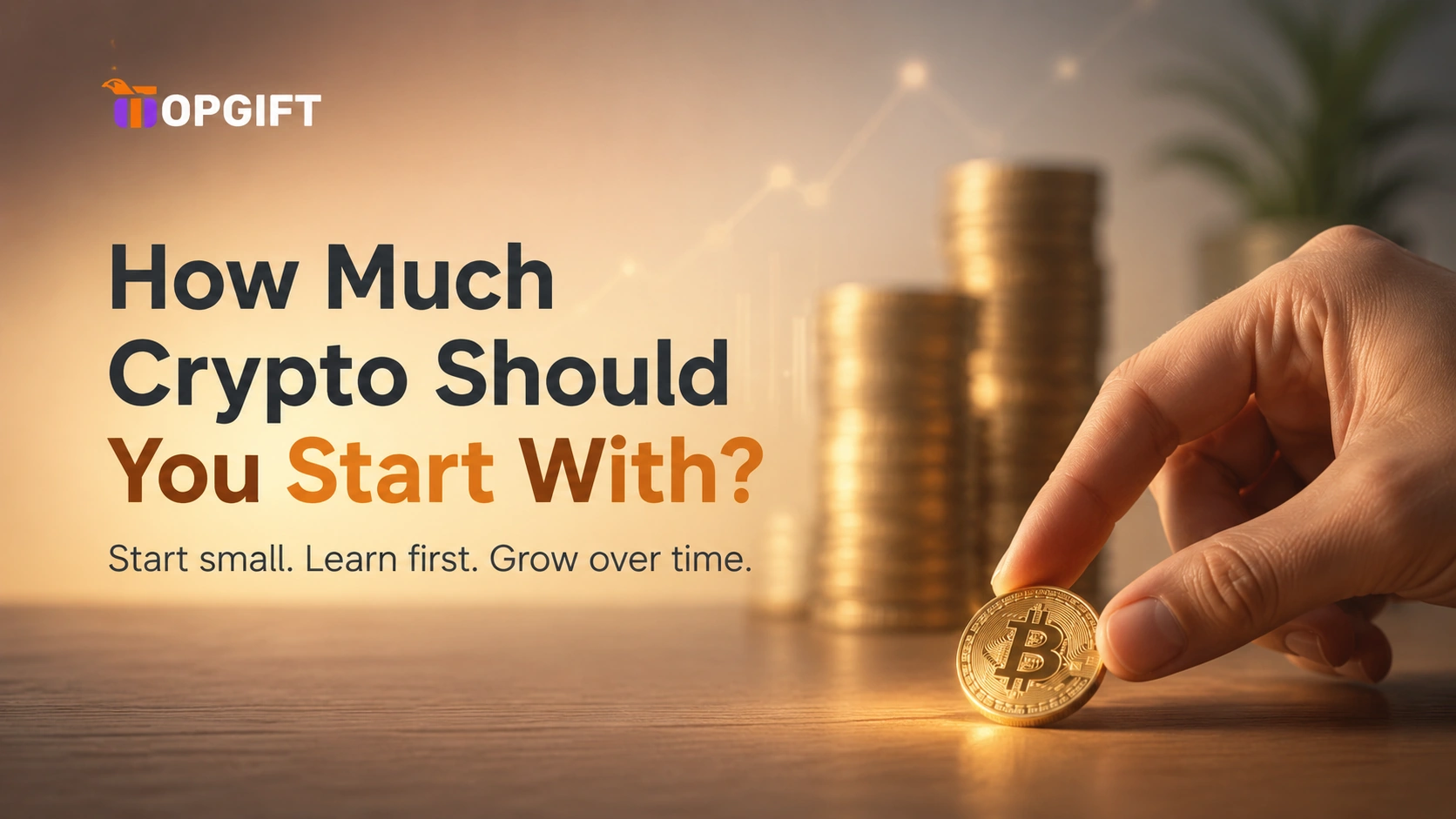 How much crypto should you start with