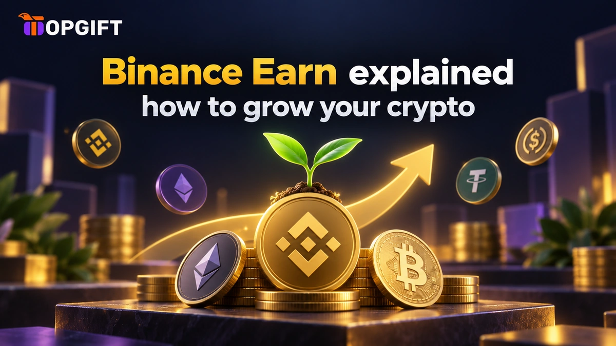 Binance Earn explained — how to grow your crypto