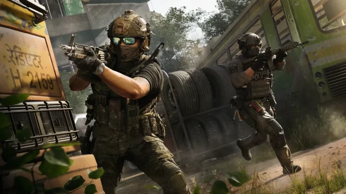 Modern Warfare 4 multiplayer match on a new 6v6 map
