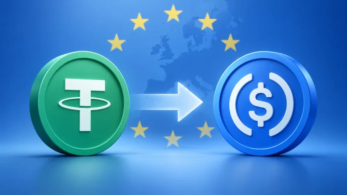 USDC has replaced USDT on licensed EU exchanges