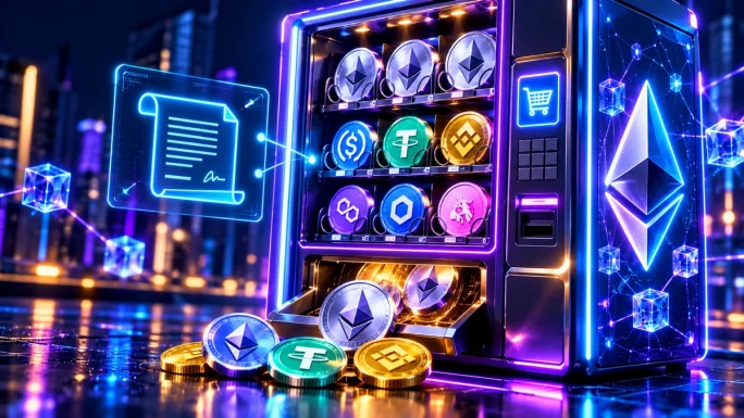 Smart contracts work like a vending machine