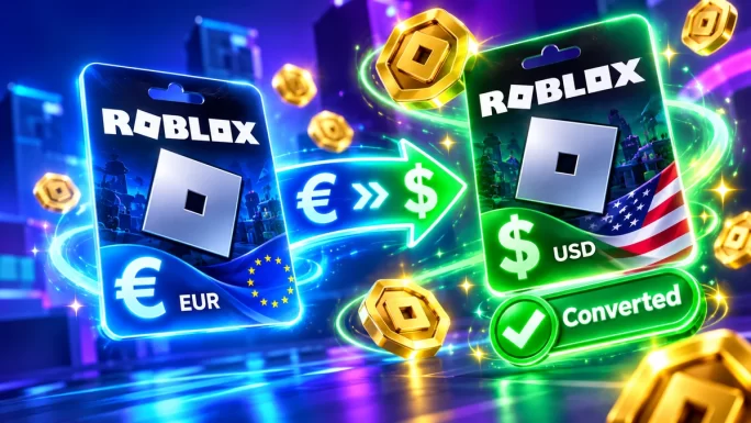 Roblox gift card regions and currency conversion