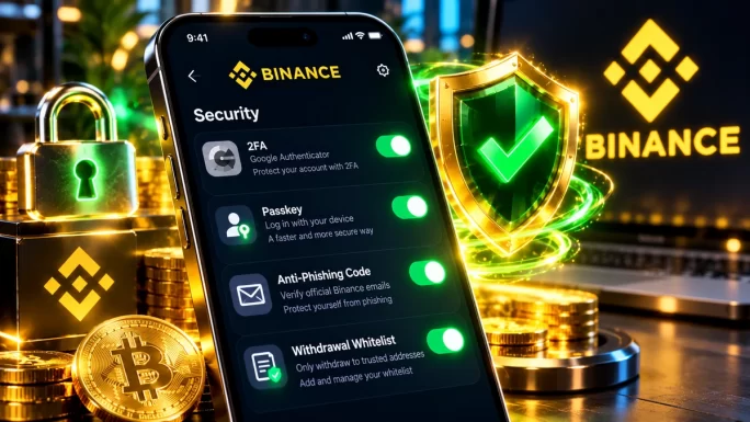 How to secure your Binance account with 2FA and whitelist