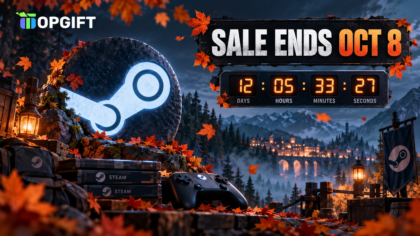 Steam Autumn Sale 2026 ends October 8