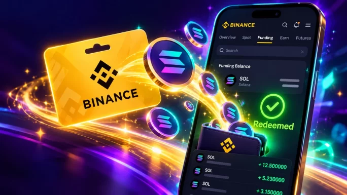 Getting SOL on Binance with a gift card