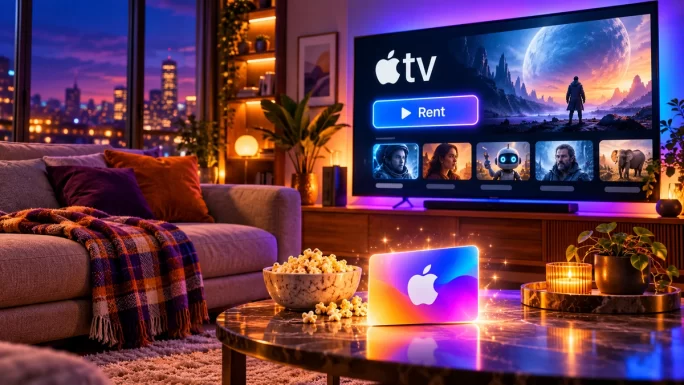 Watching You Can See Everything at home on Apple TV